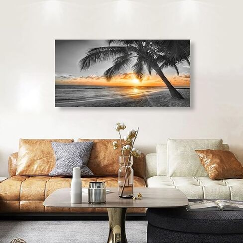 Floral Wall Art Canvas Prints Colorful Leaf Flower Pictures Bedroom Wall Decor Minimalist Plant Paintings for Living room Bathroom Office Home Kitchen Decorations 12x16inches Botanical Artwork Ready in Saudi Arabia
