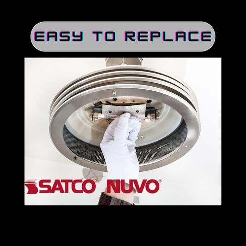 Satco S4197 20 Watt 300 Lumens T3 Halogen GY6.35 Base 12 Volt Clear Light Bulb, Dimmable in Saudi Arabia