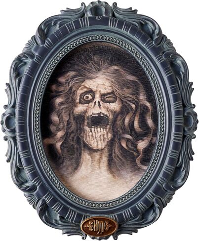 Spirit Halloween Disney's The Haunted Mansion Old Woman Ghost Sign | Officially licensed | Home Décor | Horror Décor in Saudi Arabia