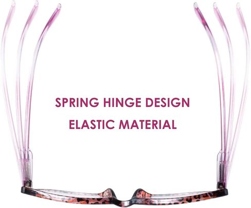 4-Pack Cat Eye Reading Glasses for Women- Blue Light Blocking Readers with Spring Hinges,Anti-Glare Reading Glasses in Saudi Arabia