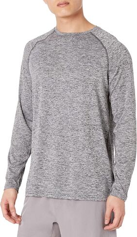 Amazon Essentials Men's Tech Stretch Long-Sleeve T-Shirt - Discontinued Colors in Saudi Arabia
