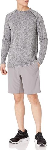 Amazon Essentials Men's Tech Stretch Long-Sleeve T-Shirt - Discontinued Colors in Saudi Arabia