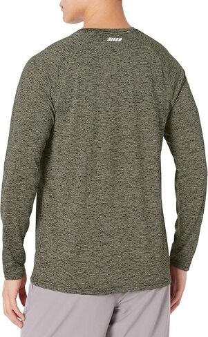 Amazon Essentials Men's Tech Stretch Long-Sleeve T-Shirt - Discontinued Colors in Saudi Arabia