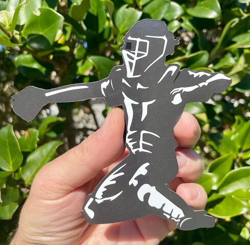WickedGoodz Baseball Catcher Magnet - Sport Magnetic Car Decal in Saudi Arabia