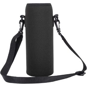 Alomejor Neoprene Water Bottle Carrier with Strap, 1000ml Water Bottle Insulated Cover for Hot or Cold Beverages