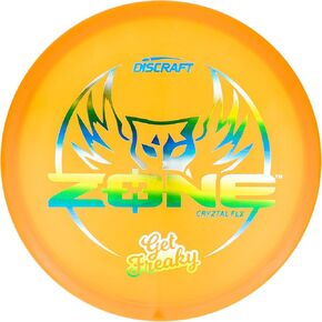 Discraft Limited Edition Brodie Smith Get Freaky CryZtal Z FLX Zone Putt and Approach Golf Disc [Colors May Vary]