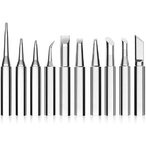 Soldering Iron Tips Kit, 10 Pieces Tip Replacement