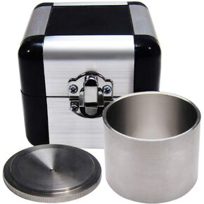 YUCHENGTECH Paint Density Specific Gravity Cup Stainless Steel Paint Density Determiner Pycnometer Coating Specific Gravity Cup(37ml)