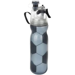 زجاجة مياه رياضية معزولة - خالية من مادة BPA، زجاجة تبريد بالرش - تساعدك على التهدئة بسرعة وإرواء العطش، زجاجة ضغط للرياضة والدراجة لصالة الألعاب الرياضية وركوب الدراجات والجري والتسلق والمشي لمسافات طويلة (مموهة) in Kuwait