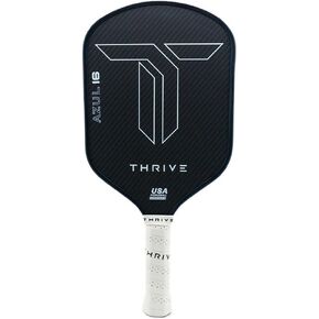 Thrive Azul 16mm Carbon/Aramid Thermoformed Custom Weighted Pickleball Paddle – Includes Custom Lead Weighting System (Swing Weights: 116-118) (USA Pickleball Approved)