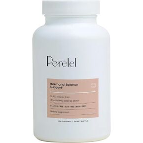 Perelel Hormone Balance Support - Myo & D-Chiro Inositol + Alpha Lipoic Acid + Berberine Supplements - Hormone Support for Women - Gluten, Dairy and Soy Free + Non GMO (30 Day Supply)