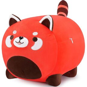 Red Panda Stuffed Animal, 15.8"Red Panda Plush Toys, Cute Bear Plushie Toy Stuffed, Red Panda Plush Pillow Plushies Gifts, Hugging Pillow Room Decoration Kawaii Doll Birthday Gifts for Kids Girls Boys