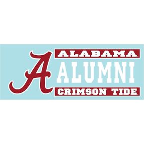 Craftique University of Alabama Decals