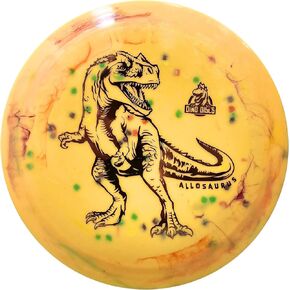 Allosaurus Disc Golf المسافة سائق للأطفال واللاعبين المبتدئين | خفيف الوزن للغاية | مصنوعة بواسطة أقراص دينو