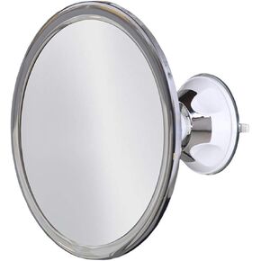 173 مللي متر 360 درجة دوارة مستديرة مرآة حلاقة بدون ضباب مرآة حمام دش مع قفل شفط مكافحة الضباب مرآة ديكور in Kuwait