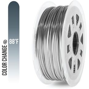 Gizmo Dorks 3mm (2.85mm) PLA Filament 1kg / 2.2lb for 3D Printers, Color Change Purple to Pink