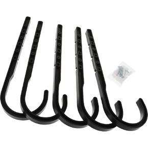 Big Horn 11748PK 4-Inch J Hooks, 5-Pack
