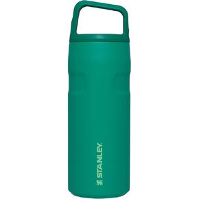 Stanley IceFlow Cap and Carry Water Bottle 16-50 oz | Wide Mouth Twist Lid | Lightweight & Leakproof for Travel & Sports | Insulated Stainless Steel | BPA-Free