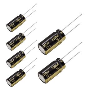 Replacement for 6 pcs Panasonic FM Series Capacitors 10V 3300uf Low Impedance