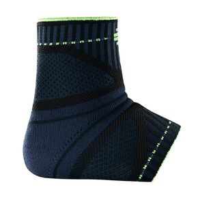 Bauerfeind Sports Ankle Support Dynamic - Ankle Compression Sleeve for Freedom of Movement - 3D AirKnit Fabric for Breathability - Premium Quality & Washable (M, Rivera)