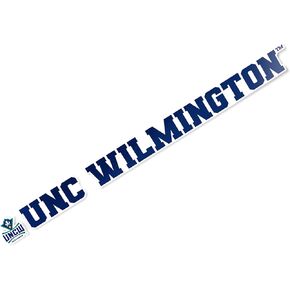 Desert Cactus University of North Carolina Wilmington Sticker W Seahawks Name Logo Vinyl Decal Laptop Water Bottle Car Scrapbook (15 Inch Sticker)