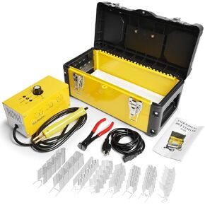 Plastic Welder Hot Stapler Kit with 800PCS Hot Staples, 110V Bumper Crack Repair Welding Machine Set