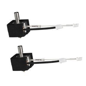 Ender 3 V3 SE Hotend Kit（2 PCS）, High Temperature High Speed Assembled Extruder Hotend Replacement with Silicone Sock and 0.4mm Nozzle for Ender 3 V3 SE 3D Printer