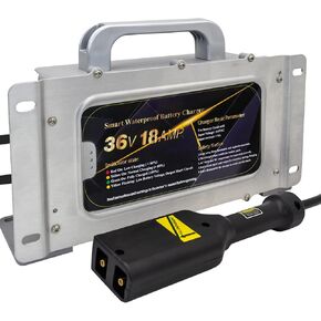 36V 18AMP EZGO TXT Golf Cart شاحن بطارية مقاوم للماء لعربات الجولف 36 فولت
