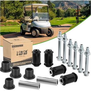 10LOL Golf Cart A Arm Bushing Kit Suspension Bushing & Sleeve Kits Fits EZGO RXV #608086 601340 602085 601754 602415 600525
