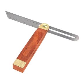 MY MIRONEY 9" T-Bevel Guage Sliding Angle Ruler Protractor Multi Angle Adjustable Gauge Measurement Tool Hardwood Handle with Metric & Imperial Marks