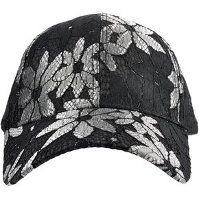 Summer Breathable Mesh Sun Hat,Flower with Bling Butterfly Design Womens Baseball Cap Girls Golf Hat Adjustable
