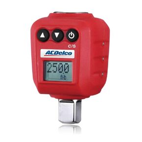ACDelco ARM602-4A 1/2" (25 to 250 ft-lbs.) Heavy Duty Digital Torque Adapter with Buzzer and LED Flash Notification – ISO 6789 Standards with Certificate of Calibration
