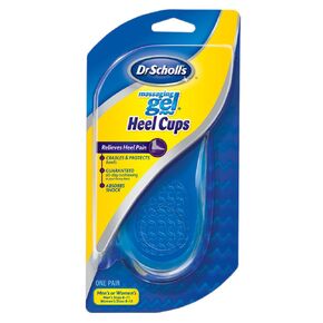 Dr. Scholl's Massaging Gel Heel Cups, Medium