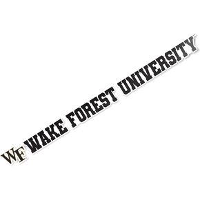Desert Cactus Wake Forest University Sticker Demon Deacons Go Deacs Name Logo Vinyl Decal Laptop Water Bottle Car Scrapbook (15 Inch Sticker)