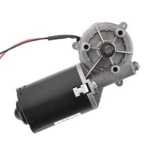 Fielect DC 24V 100RPM Reversible Worm Geared Motor High Torque Electric Gear Motor Turbine Worm Gear Box Reduction Motor, Left Shaft GW6280