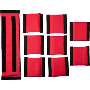 Barfly , Divider Set for M30931 Bag - 1 long, 8 short,Red
