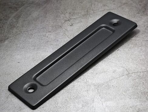 8-3/5 Inch Sliding Barn Door Handle Black Modern Finger Flush Pull Handle Heavy-Duty with Screwdriver for Cabinets, Closet, Drawers, Gate in Kuwait