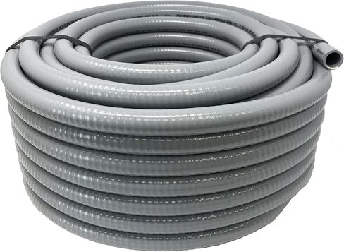 Sealproof 1/2-Inch Flexible Non-metallic Liquid-Tight Electrical Conduit Type B, UL Listed, 1/2" Dia, 100 Feet, Made in USA in Saudi Arabia
