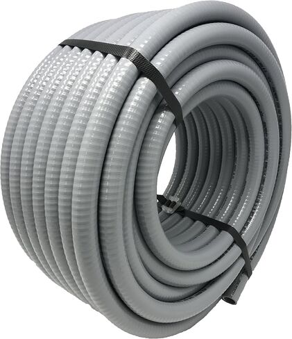 Sealproof 1/2-Inch Flexible Non-metallic Liquid-Tight Electrical Conduit Type B, UL Listed, 1/2" Dia, 100 Feet, Made in USA in Saudi Arabia