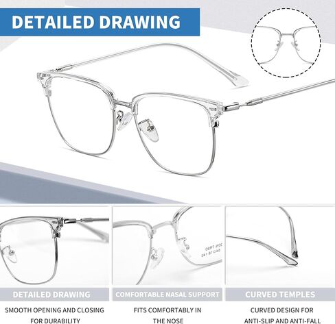Progressive Multifocus Reading Glasses Men Women Ultralight Multifocal Presbyopic Glasses Bifocal Readers Glasses in Saudi Arabia