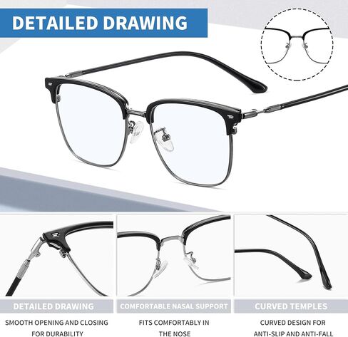 Progressive Multifocus Reading Glasses Men Women Ultralight Multifocal Presbyopic Glasses Bifocal Readers Glasses in Saudi Arabia