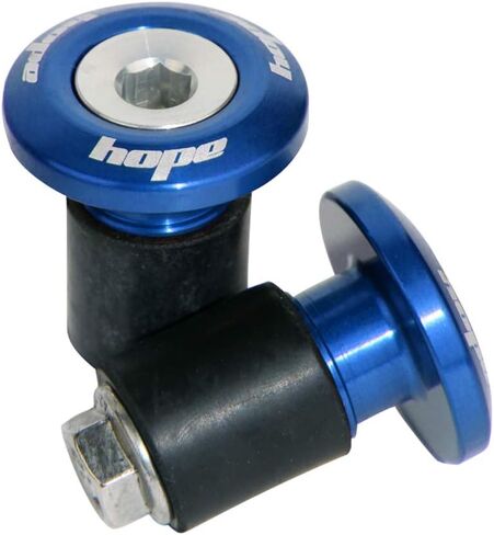 Hope Technology Grip Doctor Handlebar Bar End Plug | Aluminum | Blue in Saudi Arabia