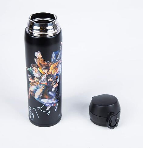 Bangtan Boys Stainless Steel Water Bottle 17oz 500ML Keeps Liquids Hot or Cold Jung Kook V in Saudi Arabia