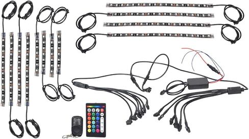 AlveyTech Multi-Color LED Light Kit for Recreational Scooters in Saudi Arabia