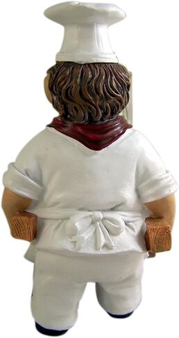 Spicy French Chef Cart Salt and Pepper Shaker Holder in Saudi Arabia