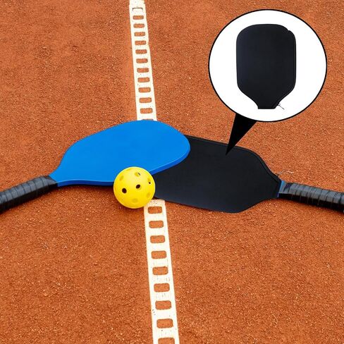 غطاء مجداف Pickleball، غطاء مناسب عالمي مجداف Pickleball، كم مضرب 8.6x11.2 بوصة، غطاء مجداف من النيوبرين، حقيبة تخزين مجداف Pickleball، كم مضرب Pickleball in Kuwait