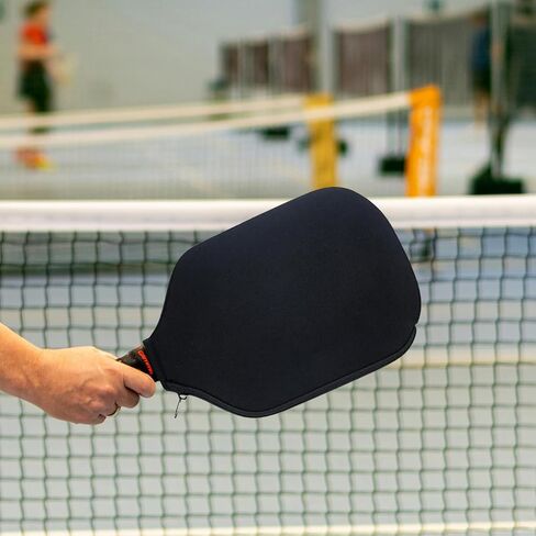 غطاء مجداف Pickleball، غطاء مناسب عالمي مجداف Pickleball، كم مضرب 8.6x11.2 بوصة، غطاء مجداف من النيوبرين، حقيبة تخزين مجداف Pickleball، كم مضرب Pickleball in Kuwait