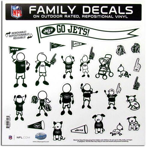 Siskiyou NFL Fan Shop Family Decal Set Large in Saudi Arabia
