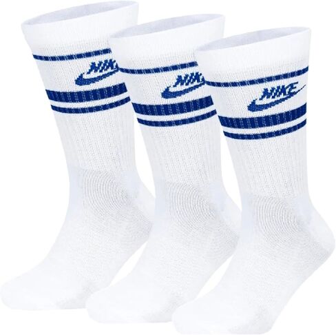 NIKE Sportswear Everyday Essential Crew Socks (3 Pairs) Adult DX5089-105, Size S in Saudi Arabia