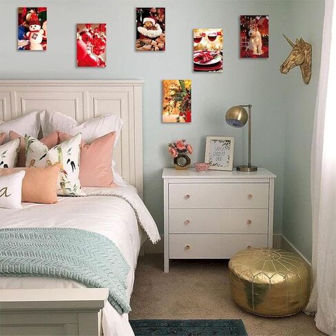 ملصقات AMLUCOK Vintage Traval، بطاقات بريدية جمالية في وسط المدينة، ملصق ديكور حائط قديم ملون، لغرفة Preppy، غرفة النوم، غرفة المعيشة، ديكور الفصل الدراسي (4"×6" غير مؤطرة) in Kuwait